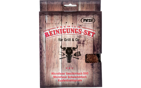 Rezi Black  BBQ Cleaning Set Premium 3pcs   | Rezi in Lebanon