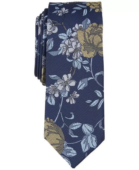 Bar III Men's Navy Kenton Floral Tie | Bar III In Lebanon