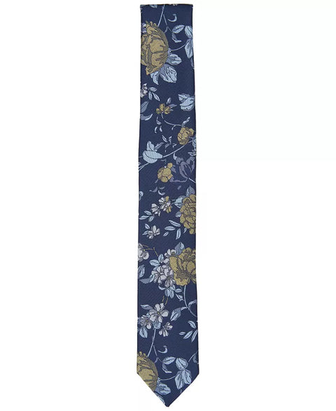 Bar III Men's Navy Kenton Floral Tie | Bar III In Lebanon