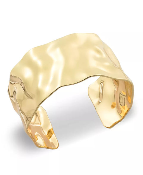 I.N.C. International Concepts Women's Gold-Tone Hammered Cuff Bracelet | I.N.C. International Concepts In Lebanon
