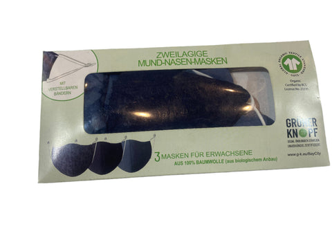 Gruner Knopf Pack of 3 Masks |Gruner Knopf in Lebanon