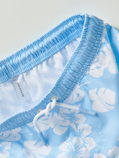 Reserved Baby Boy's Light Blue Printed Swim Short | Reserved In Lebanon