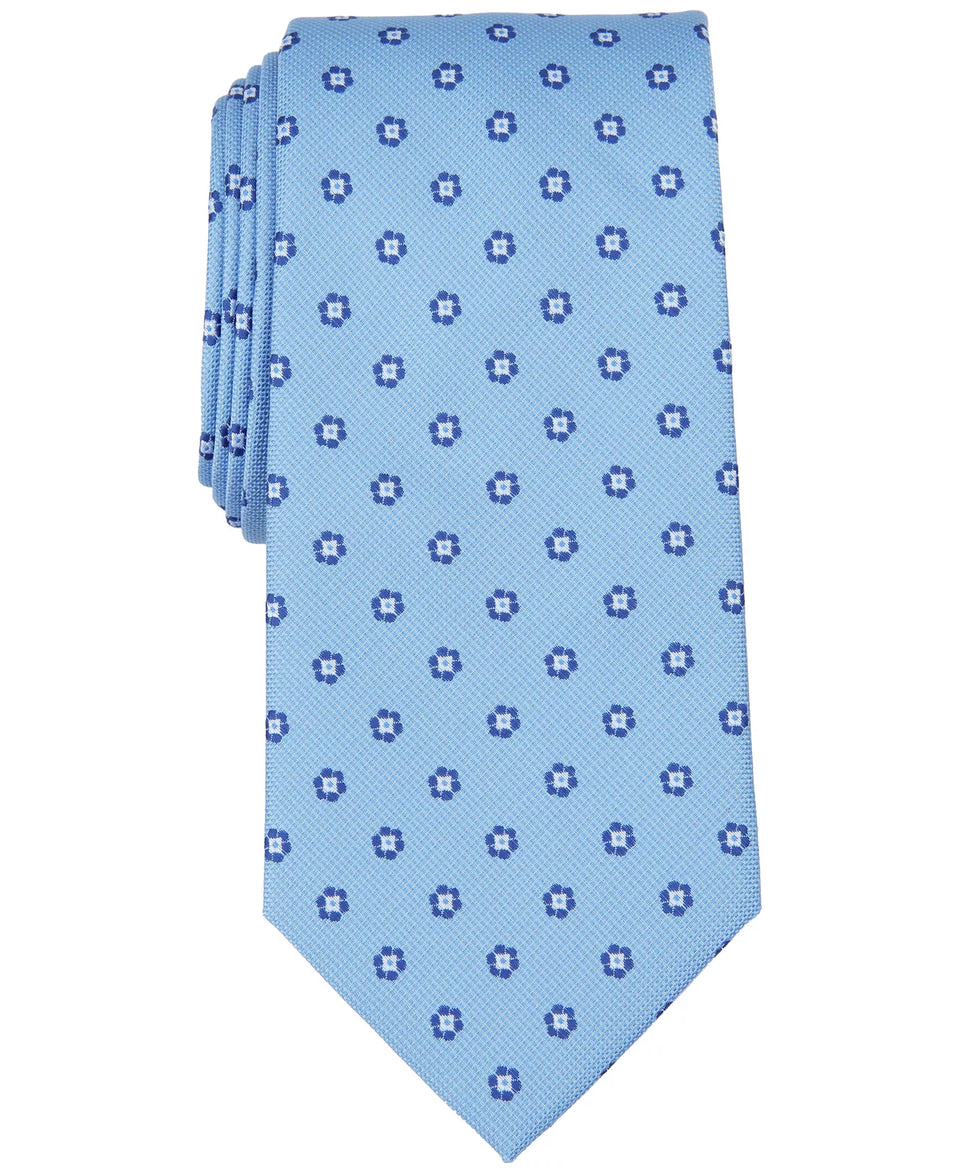 Club Room Men's Blue Burnell Classic Floral Neat Tie | Club Room In Lebanon