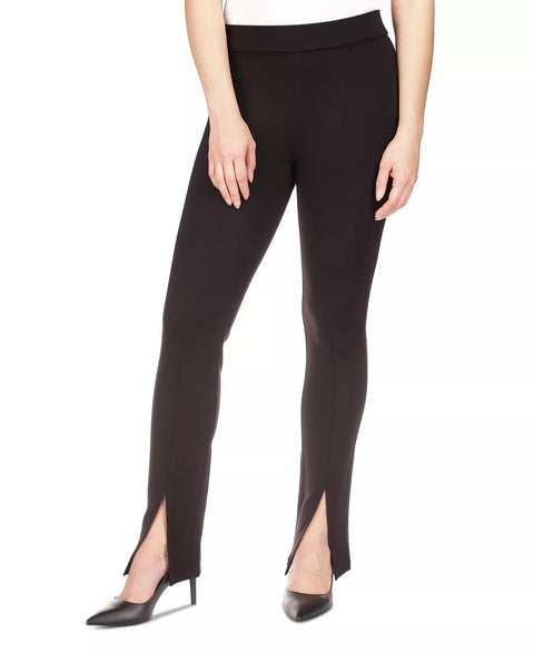 Michael Kors Women's Black Slit Hem Leggings | Michael Kors In Lebanon