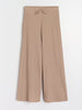 Sinsay Women's Beige Waffle Knit Wide-Leg Trousers | Sinsay in Lebanon