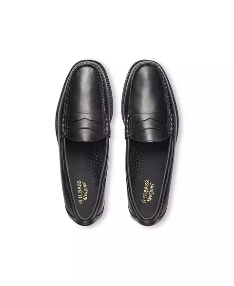 G.H.Bass Men's Black Larson Easy Weejuns Penny Loafers | G.H.Bass In Lebanon