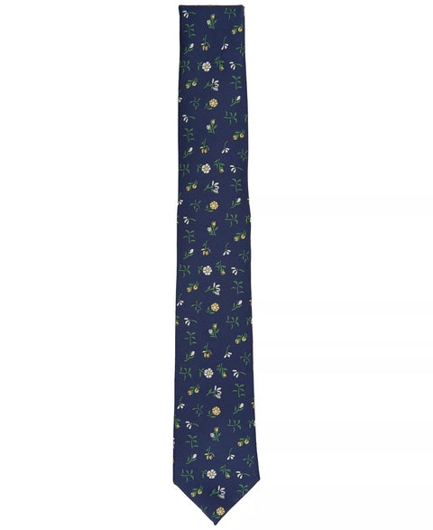 Bar III Men's Navy Emory Floral Tie | Bar III In Lebanon