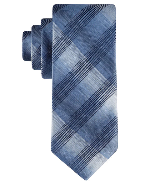 Calvin Klein Men's Navy Claire Plaid Tie | Calvin Klein In Lebanon