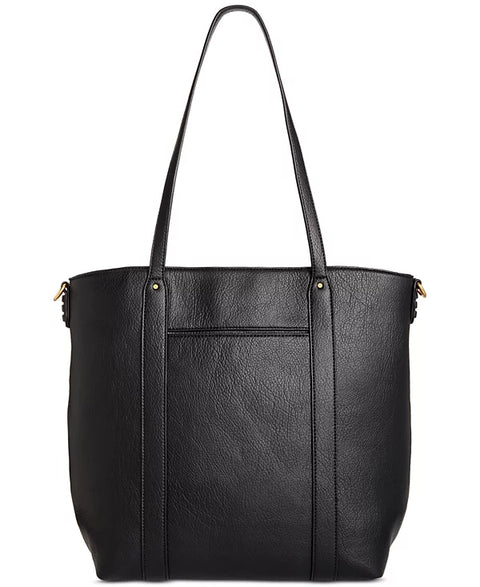 Style & Co Women's Black Leather Shoulder Bag | Style & Co In Lebanon