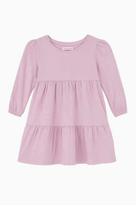 Sinsay Girl's Light Purple Long Sleeve Dress | Sinsay In Lebanon