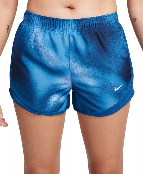 Nike Women's Multi-Blue Dri-Fit Tempo Printed Running Shorts | Nike In Lebanon