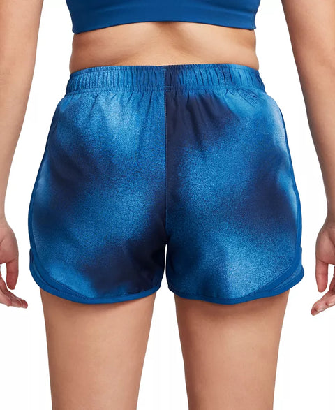 Nike Women's Multi-Blue Dri-Fit Tempo Printed Running Shorts | Nike In Lebanon