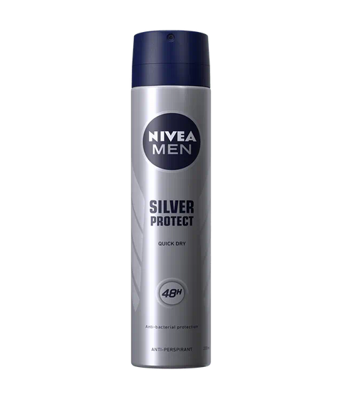 Nivea Men Silver Protect Antiperspirant Spray 150ml | Nivea In Lebanon