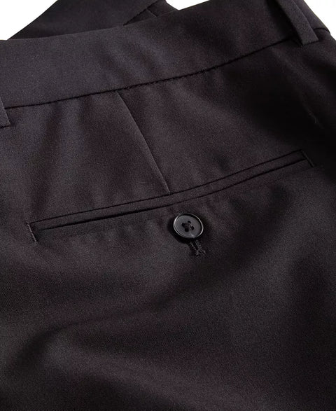 Nautica Men's Black Modern-Fit Performance Stretch Dress Trousers | Nautica In Lebanon