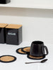 Sinsay Home Round Jute & Cotton Coasters 4-Pack | Sinsay in Lebanon