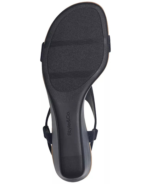 Style & Co Women's Navy Step N Flex Vacanzaa Wedge Sandals | Style & Co In Lebanon