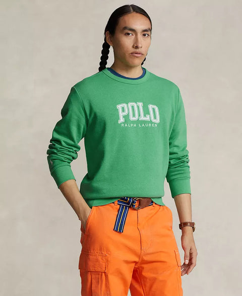 Polo Ralph Lauren Men's Green Logo Fleece Sweatshirt|Polo Ralph Lauren In Lebanon
