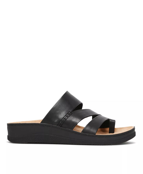 Baretraps Women's Black Fresha Toe Loop Wedge Slipper | Baretraps In Lebanon