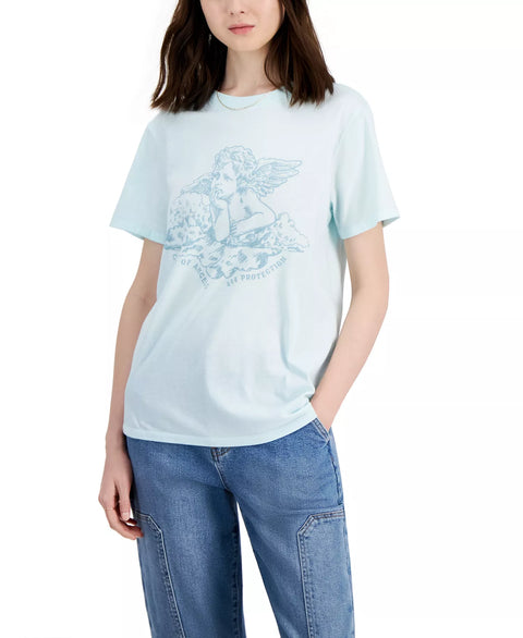 Grayson Threads The Label Women's Cherub Graphic Crewneck T-Shirt|Grayson Threads In Lebanon