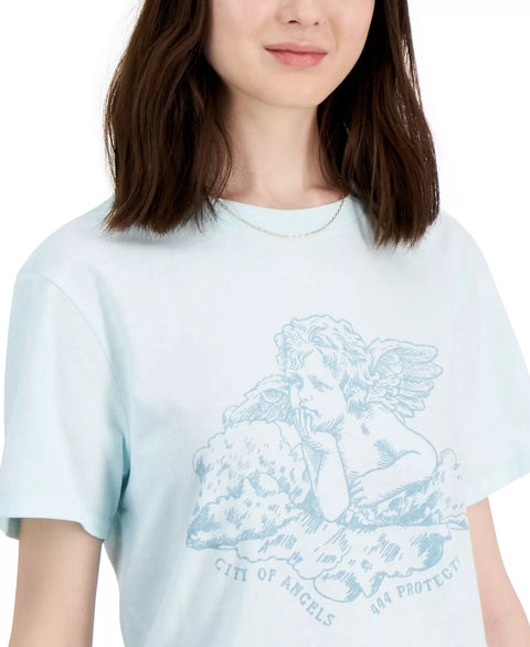 Grayson Threads The Label Women's Cherub Graphic Crewneck T-Shirt|Grayson Threads In Lebanon