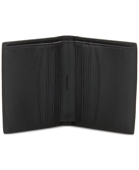 Perry Ellis Portfolio Men's Black Euro Bifold Wallet | Perry Ellis Portfolio In Lebanon