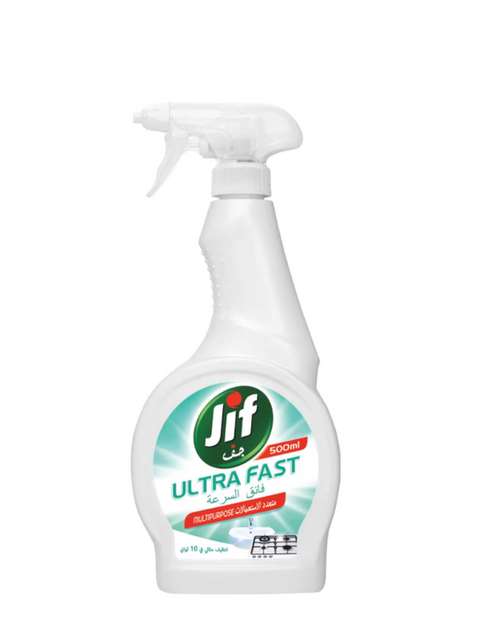 Jif Ultra Fast Multipurpose Cleaner 500ml