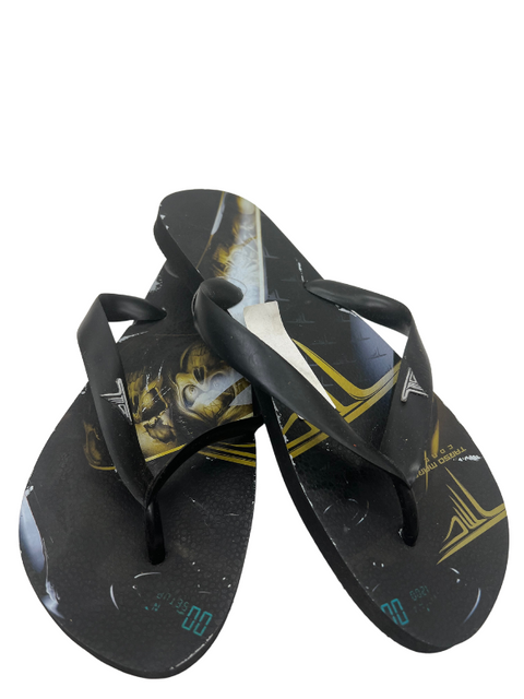 Tarso Marques Unisex Black Slippers 219510-5 SA5 SHR
