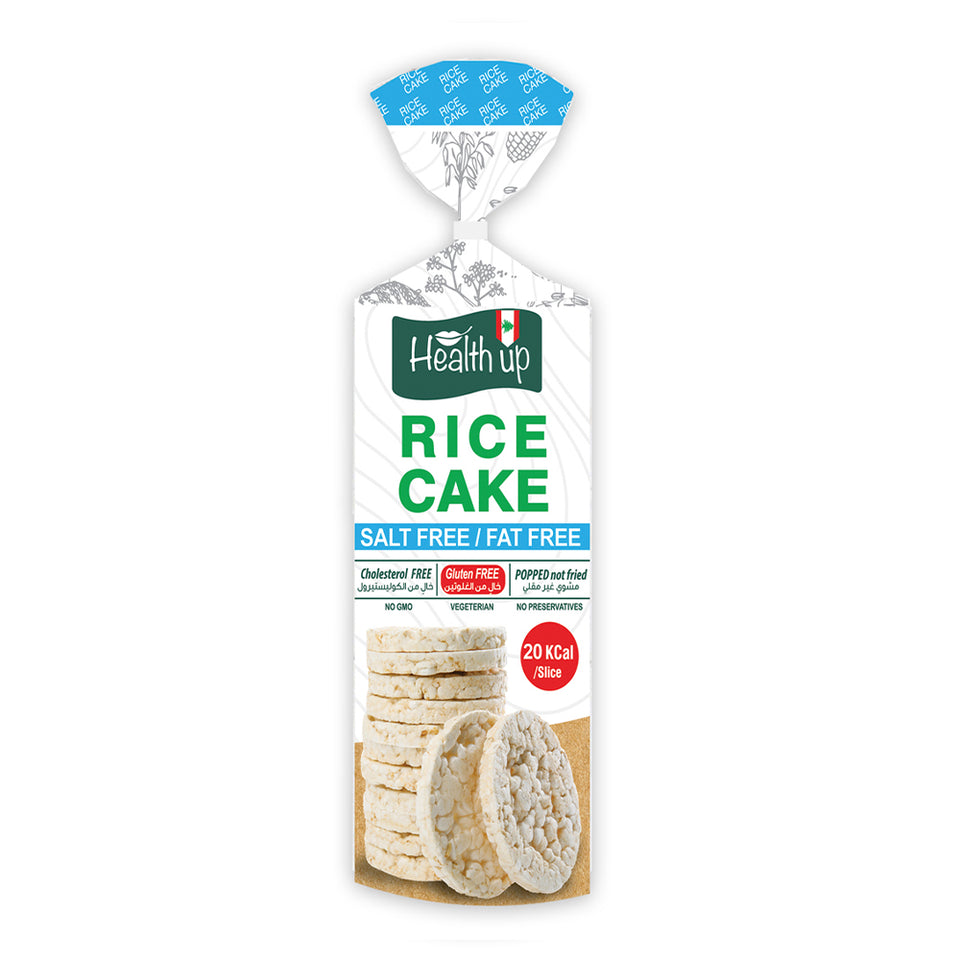 Health Up Rice Cakes Salt Free & Fat Free 20pcs 120g | Health Up In Lebanon