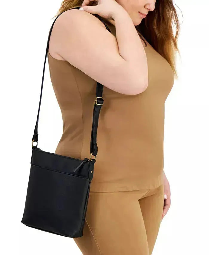 Style & Co Women's Black Hudsonn North South Crossbody | Style & Co in Lebanon