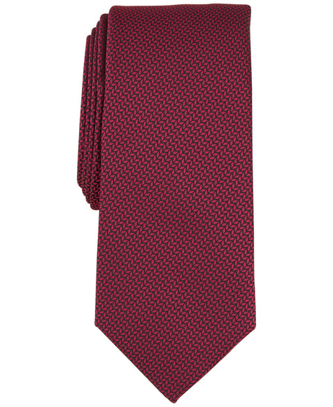 Alfani Men's Red Julian Textured Tie | Alfani In Lebanon