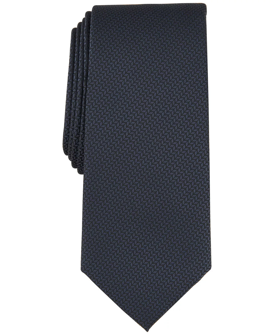 Alfani Men's Black Julian Textured Tie | Alfani In Lebanon