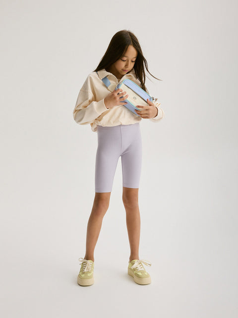 Reserved Girl's Lavender Cycling Shorts | Reserved In Lebanon