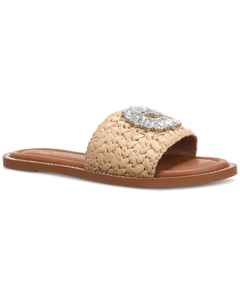 I.N.C. International Concepts Women's Beige Penelopee Slide Sandals | I.N.C. International Concepts In Lebanon