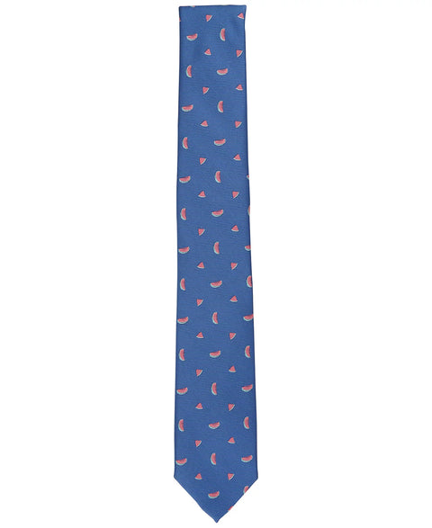 Bar III Men's Blue Hilldale Watermelon Graphic Tie | Bar III In Lebanon