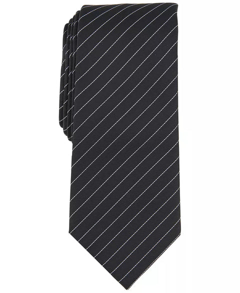 Alfani Men's Black Ozark Stripe Tie | Alfani In Lebanon