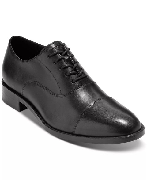 Cole Haan Men's Black Hawthorne Lace-Up Cap-Toe Oxford Dress Casual Shoes | Cole Haan In Lebanon