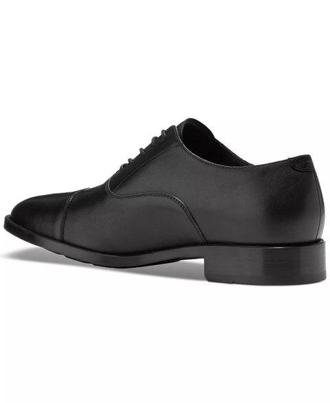 Cole Haan Men's Black Hawthorne Lace-Up Cap-Toe Oxford Dress Casual Shoes | Cole Haan In Lebanon