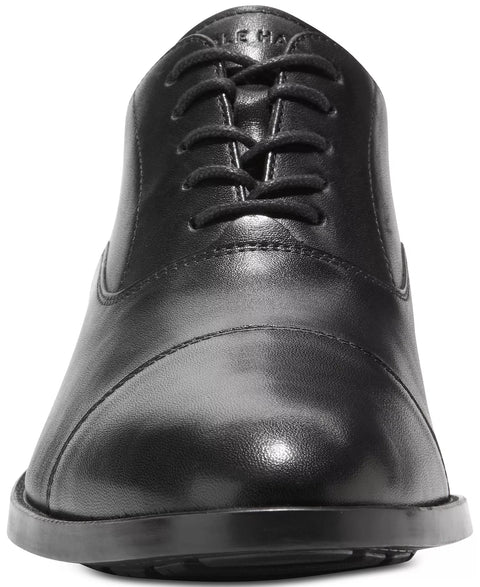 Cole Haan Men's Black Hawthorne Lace-Up Cap-Toe Oxford Dress Casual Shoes | Cole Haan In Lebanon