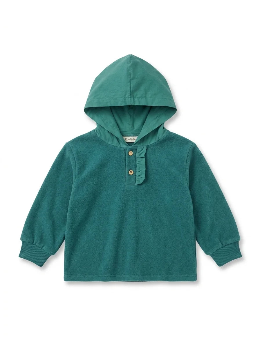 Zara Boy's Green Hooded Blouse | Zara In Lebanon
