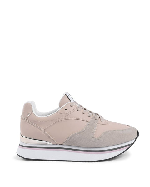 V Italia By Versace Women's Beige Abbigliamento Sneakers | V Italia In Lebanon