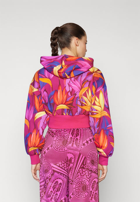 Adidas Women's Pink/Yellow Sportwear Hoodie  | Adidas  in Lebanon