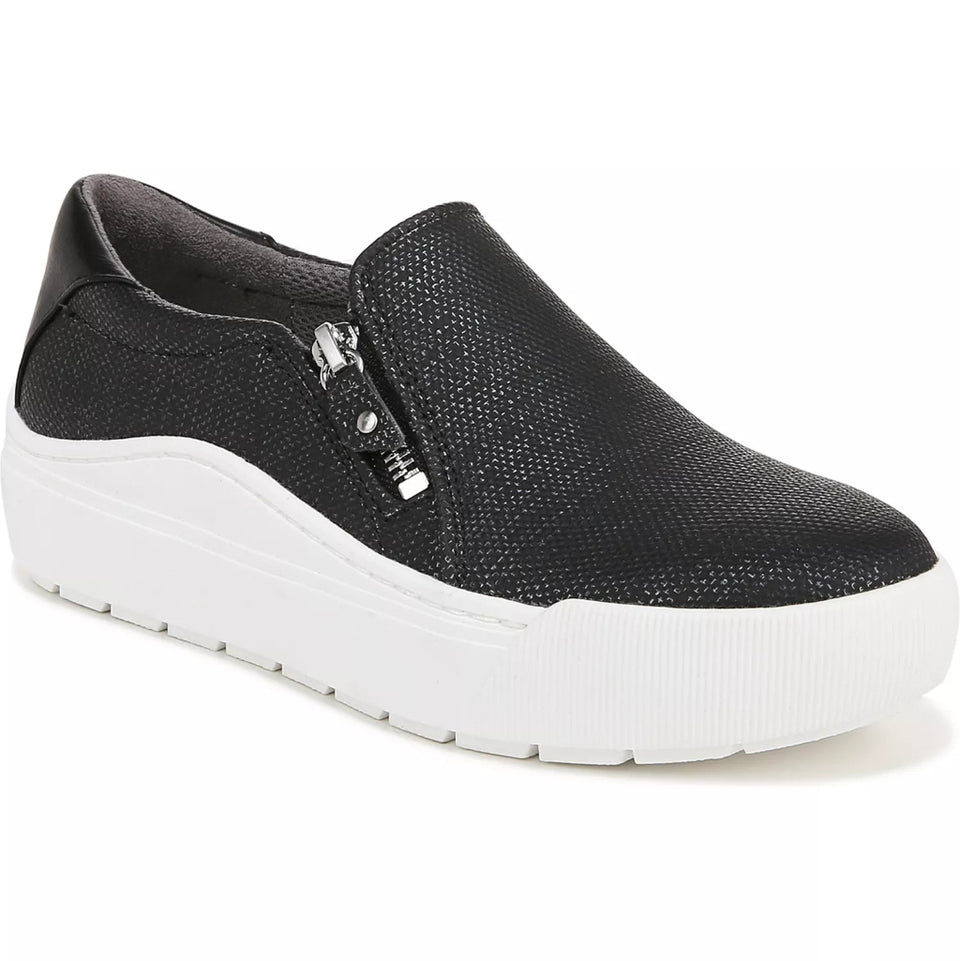 Dr.Scholl's Women's Black Time Off Now Slip-Ons Casual Shoes