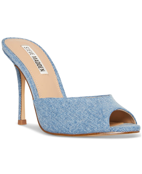 Steve Madden Women's Blue Heeled Sandal | Steve Madden In Lebanon