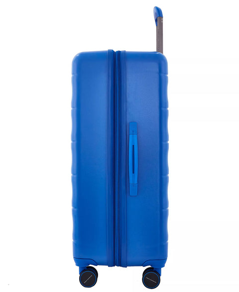French Connection Blue Large 4Pc Expandable Rolling Hardside Luggage Set | French Connection In Lebanon
