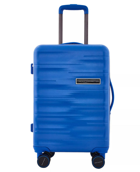 French Connection Blue Large 4Pc Expandable Rolling Hardside Luggage Set | French Connection In Lebanon