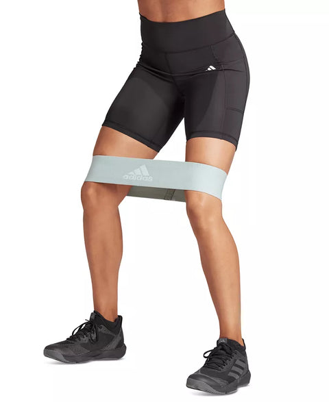 Adidas Women's Black Optime Stash High-Rise Bike Shorts | Adidas In Lebanon