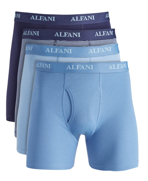 Alfani Men's Multicolor 4-Pack Briefs Cotton Boxer  | Alfani In Lebanon