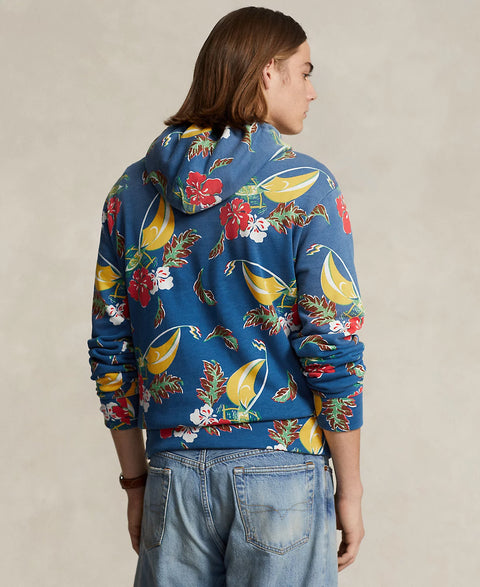 Polo Ralph Lauren Men's Azure Sail Sailboat-Floral Fleece Hoodie | Polo Ralph Lauren In Lebanon