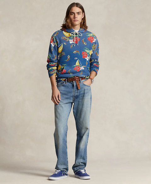 Polo Ralph Lauren Men's Azure Sail Sailboat-Floral Fleece Hoodie | Polo Ralph Lauren In Lebanon