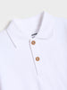 Sinsay Boy's White Long-Sleeved Polo T-Shirt | Sinsay In Lebanon